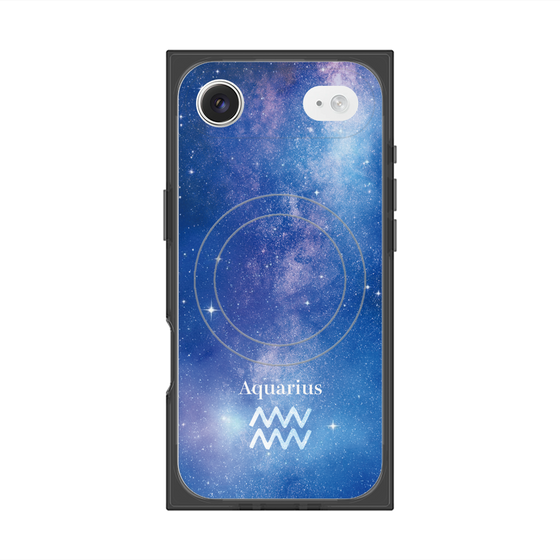 プレミアムスクエアケース with MagSafe［ STARRY SIGNS - オリジナル - Aquarius ］