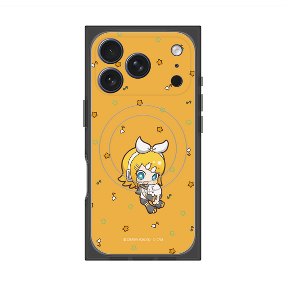 プレミアムスクエアケース with MagSafe［ しろたん×初音ミク - 鏡音リン - しろたんと一緒 ］