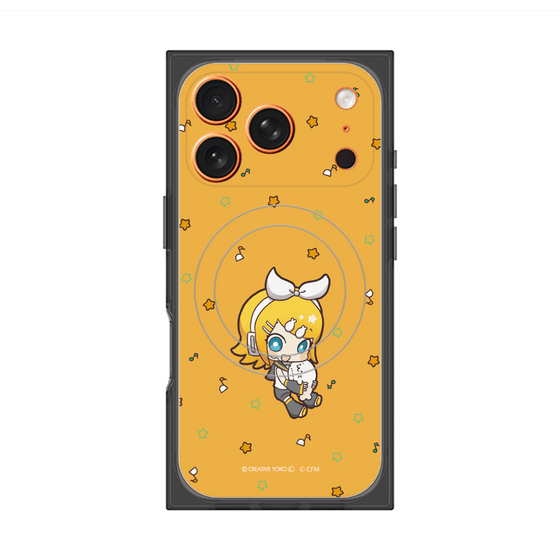 プレミアムスクエアケース with MagSafe［ しろたん×初音ミク - 鏡音リン - しろたんと一緒 ］