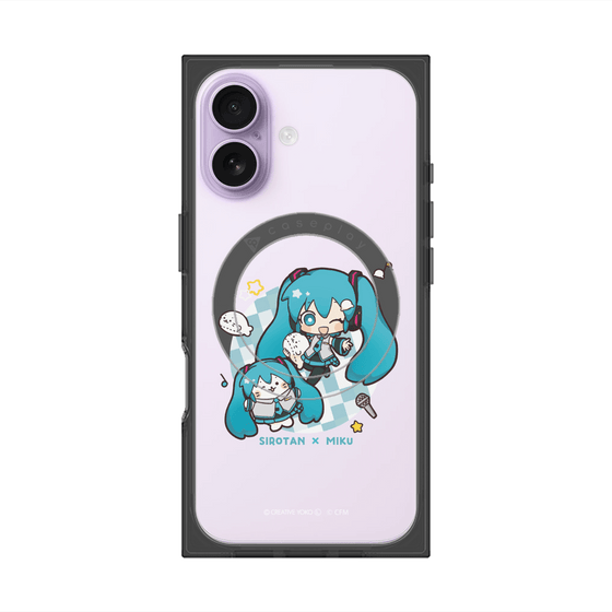 プレミアムスクエアケース with MagSafe［ しろたん×初音ミク - しろたん×初音ミク ］