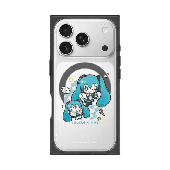 プレミアムスクエアケース with MagSafe［ しろたん×初音ミク - しろたん×初音ミク ］