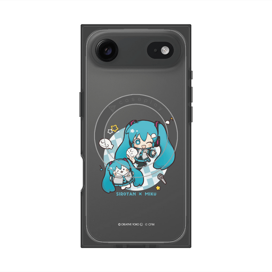 プレミアムスクエアケース with MagSafe［ しろたん×初音ミク - しろたん×初音ミク ］
