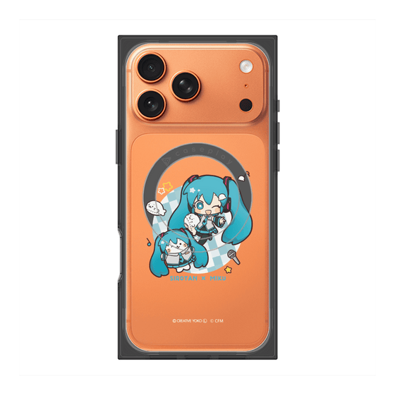 プレミアムスクエアケース with MagSafe［ しろたん×初音ミク - しろたん×初音ミク ］