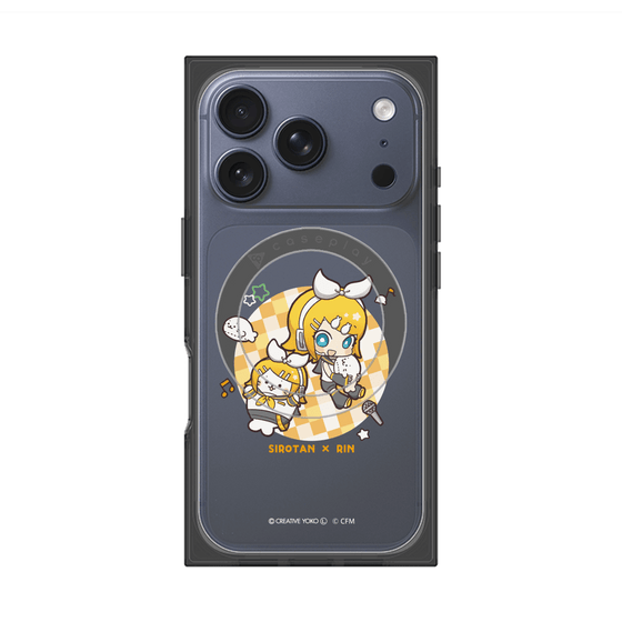 プレミアムスクエアケース with MagSafe［ しろたん×初音ミク - しろたん×鏡音リン ］