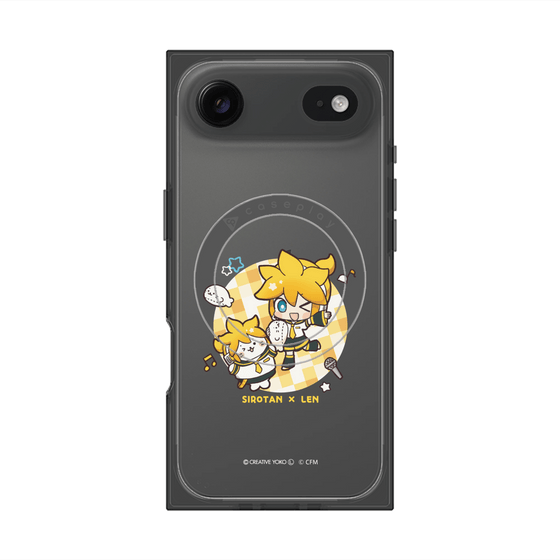 プレミアムスクエアケース with MagSafe［ しろたん×初音ミク - しろたん×鏡音レン ］