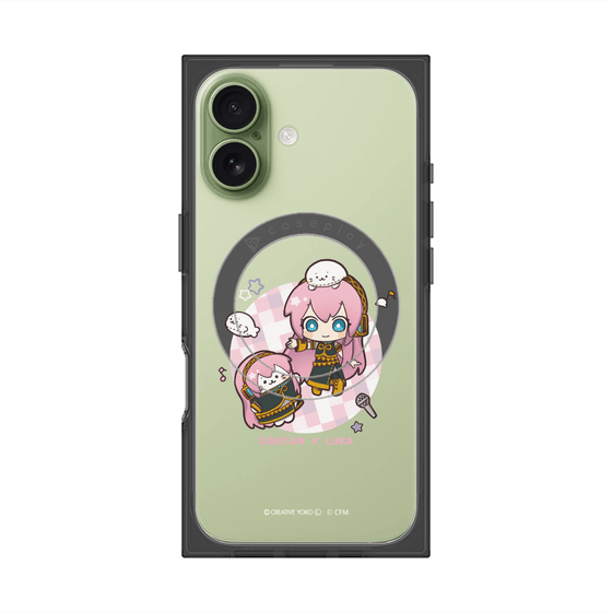 プレミアムスクエアケース with MagSafe［ しろたん×初音ミク - しろたん×巡音ルカ ］