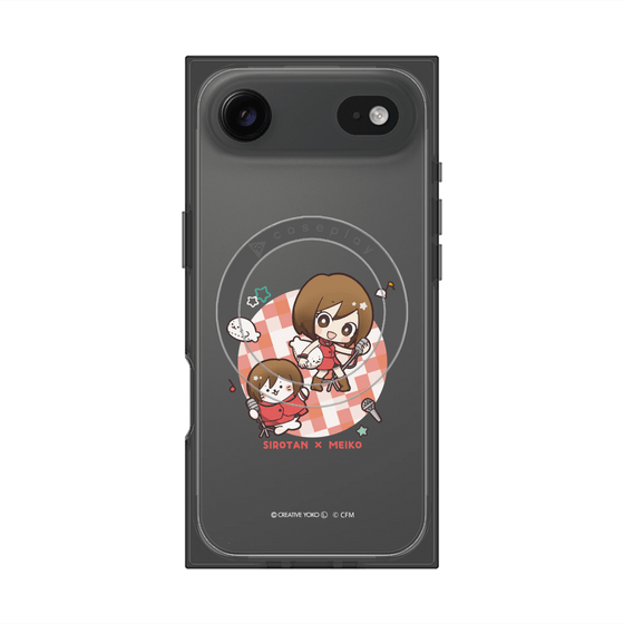 プレミアムスクエアケース with MagSafe［ しろたん×初音ミク - しろたん×MEIKO ］