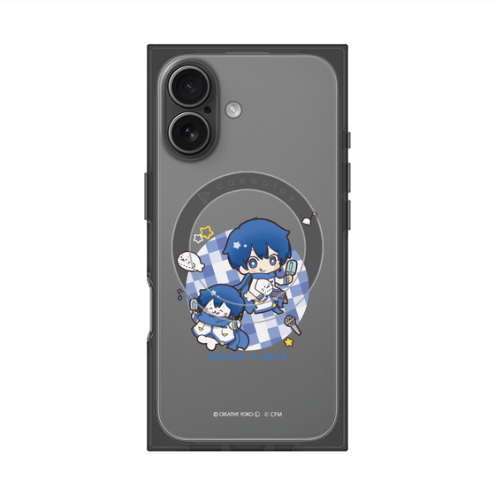 プレミアムスクエアケース with MagSafe［ しろたん×初音ミク - しろたん×KAITO ］