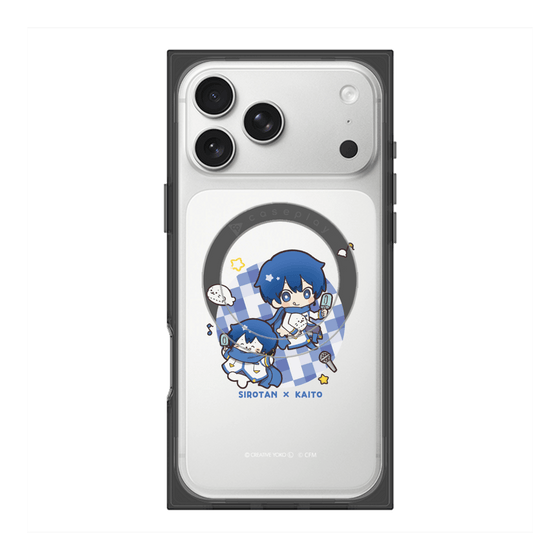 プレミアムスクエアケース with MagSafe［ しろたん×初音ミク - しろたん×KAITO ］