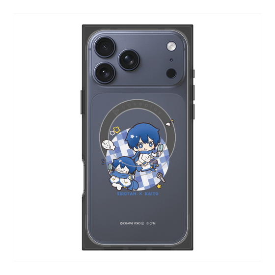 プレミアムスクエアケース with MagSafe［ しろたん×初音ミク - しろたん×KAITO ］