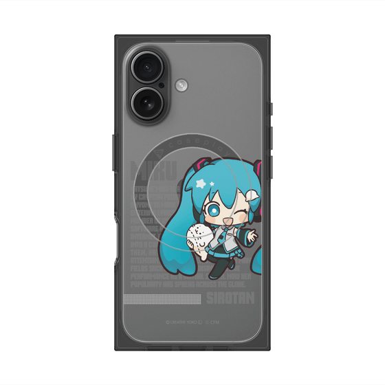 プレミアムスクエアケース with MagSafe［ しろたん×初音ミク - 初音ミク - デジタルコード ］