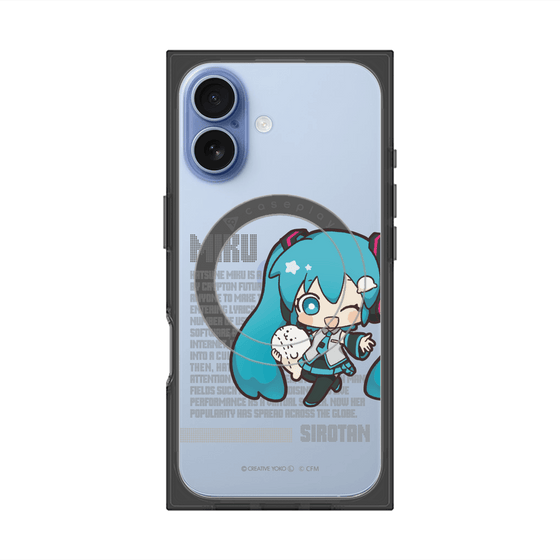 プレミアムスクエアケース with MagSafe［ しろたん×初音ミク - 初音ミク - デジタルコード ］