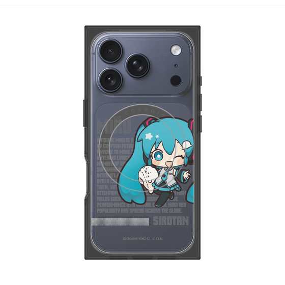 プレミアムスクエアケース with MagSafe［ しろたん×初音ミク - 初音ミク - デジタルコード ］