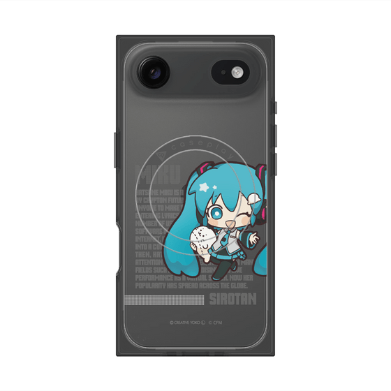 プレミアムスクエアケース with MagSafe［ しろたん×初音ミク - 初音ミク - デジタルコード ］