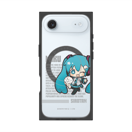 プレミアムスクエアケース with MagSafe［ しろたん×初音ミク - 初音ミク - デジタルコード ］