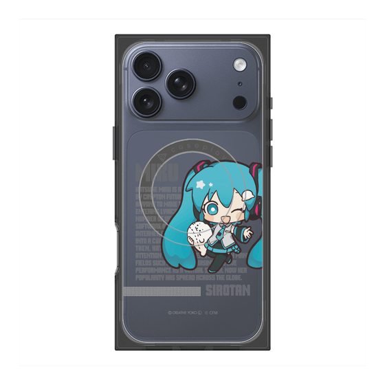 プレミアムスクエアケース with MagSafe［ しろたん×初音ミク - 初音ミク - デジタルコード ］