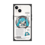 プレミアムスクエアケース with MagSafe［ しろたん×初音ミク - 初音ミク - インフォグラフィック ］