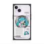 プレミアムスクエアケース with MagSafe［ しろたん×初音ミク - 初音ミク - インフォグラフィック ］