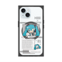 プレミアムスクエアケース with MagSafe［ しろたん×初音ミク - 初音ミク - インフォグラフィック ］