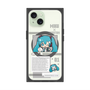 プレミアムスクエアケース with MagSafe［ しろたん×初音ミク - 初音ミク - インフォグラフィック ］