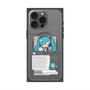 プレミアムスクエアケース with MagSafe［ しろたん×初音ミク - 初音ミク - インフォグラフィック ］