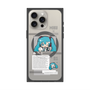 プレミアムスクエアケース with MagSafe［ しろたん×初音ミク - 初音ミク - インフォグラフィック ］