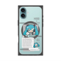 プレミアムスクエアケース with MagSafe［ しろたん×初音ミク - 初音ミク - インフォグラフィック ］