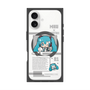 プレミアムスクエアケース with MagSafe［ しろたん×初音ミク - 初音ミク - インフォグラフィック ］