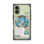 プレミアムスクエアケース with MagSafe［ しろたん×初音ミク - 初音ミク - インフォグラフィック ］