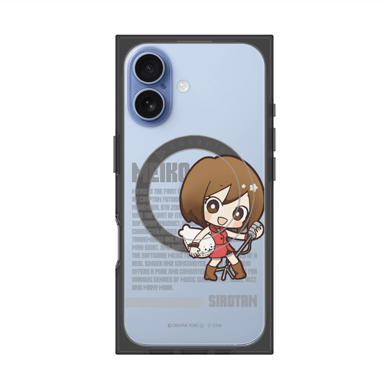 プレミアムスクエアケース with MagSafe［ しろたん×初音ミク - MEIKO - デジタルコード ］