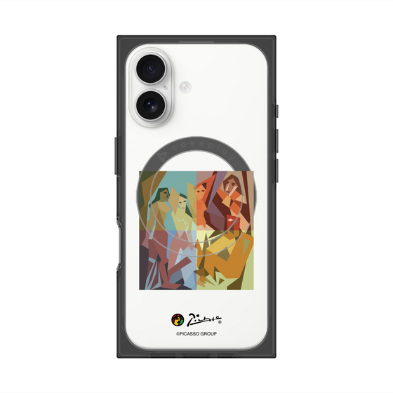 プレミアムスクエアケース with MagSafe［ PICASSO - Les Demoiselles d'Avignon ］