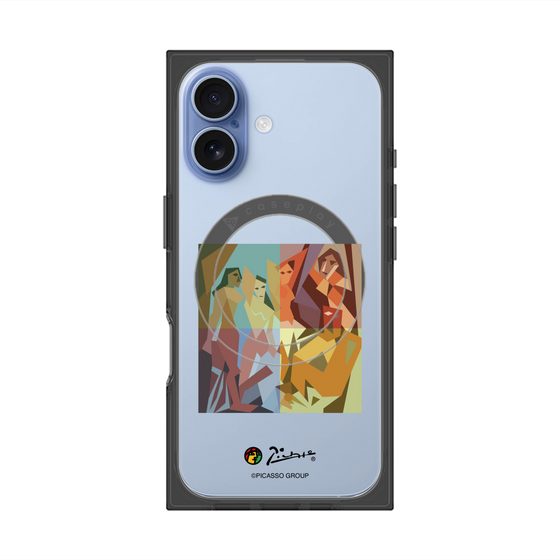 プレミアムスクエアケース with MagSafe［ PICASSO - Les Demoiselles d'Avignon ］