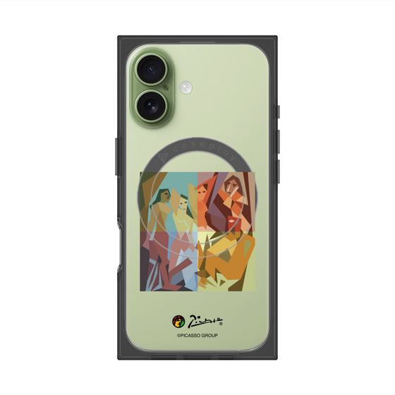 プレミアムスクエアケース with MagSafe［ PICASSO - Les Demoiselles d'Avignon ］
