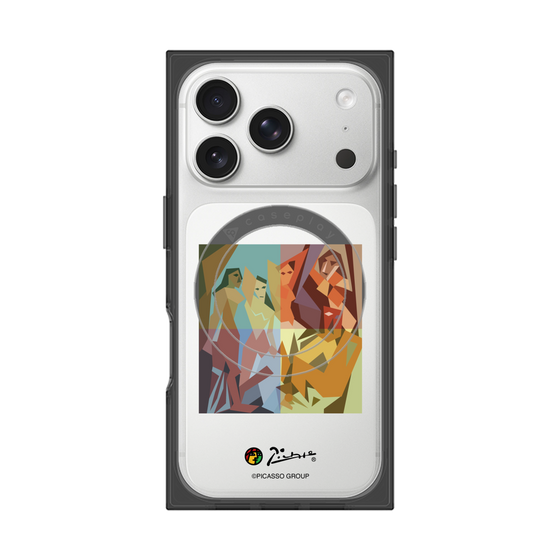 プレミアムスクエアケース with MagSafe［ PICASSO - Les Demoiselles d'Avignon ］