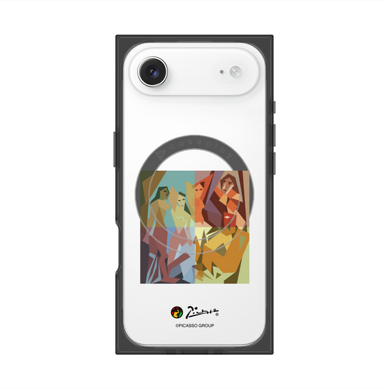 プレミアムスクエアケース with MagSafe［ PICASSO - Les Demoiselles d'Avignon ］