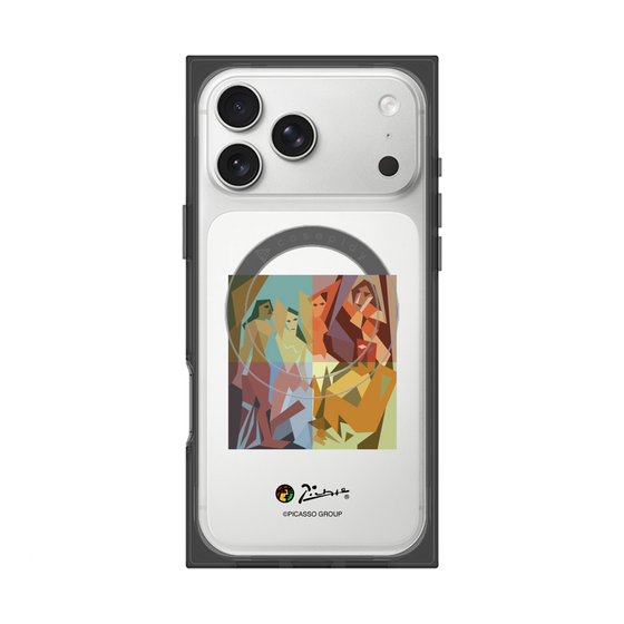 プレミアムスクエアケース with MagSafe［ PICASSO - Les Demoiselles d'Avignon ］