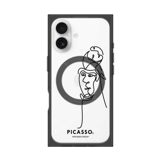 プレミアムスクエアケース with MagSafe［ PICASSO - Self-Portrait ］