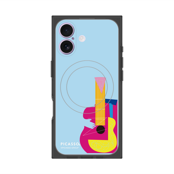プレミアムスクエアケース with MagSafe［ PICASSO - Guitar ］