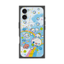 プレミアムスクエアケース with MagSafe［ ぷくぷくあわわちゃん - レインボー ］