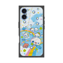 プレミアムスクエアケース with MagSafe［ ぷくぷくあわわちゃん - レインボー ］