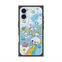 プレミアムスクエアケース with MagSafe［ ぷくぷくあわわちゃん - レインボー ］