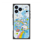 プレミアムスクエアケース with MagSafe［ ぷくぷくあわわちゃん - レインボー ］