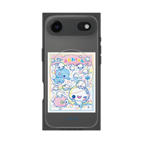 プレミアムスクエアケース with MagSafe［ ぷくぷくあわわちゃん - お友達 ］