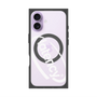 プレミアムスクエアケース with MagSafe［ LATENCY - Circle logo - Clear ］