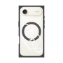 プレミアムスクエアケース with MagSafe［ LATENCY - Circle logo - Clear ］