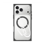 プレミアムスクエアケース with MagSafe［ LATENCY - Circle logo - Clear ］