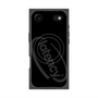プレミアムスクエアケース with MagSafe［ LATENCY - Circle logo - Black ］