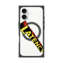 プレミアムスクエアケース with MagSafe［ LATENCY - Rock logo - Clear ］