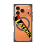 プレミアムスクエアケース with MagSafe［ LATENCY - Rock logo - Clear ］
