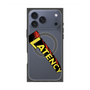 プレミアムスクエアケース with MagSafe［ LATENCY - Rock logo - Clear ］